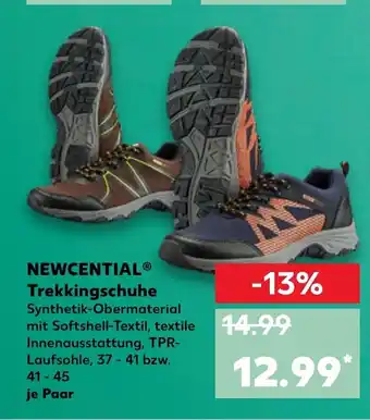 Kaufland Newcential Trekkingschuhe Angebot