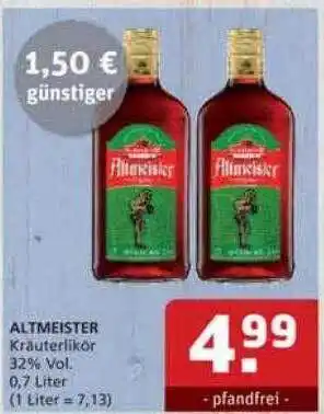 Getränke Quelle Altmeister Kräuterlikör Angebot