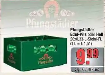 Profi Getränke Pfungstädter Edel-pils Oder Hell Angebot