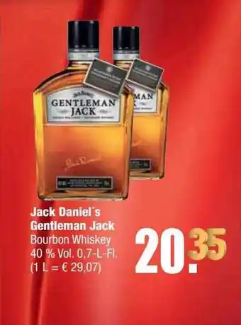 Profi Getränke Jack Daniel's Gentleman Jack Angebot