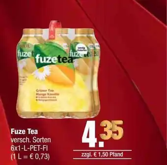 Profi Getränke Fuze Tea Angebot