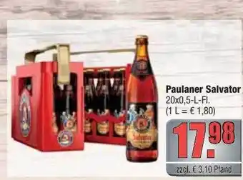 Profi Getränke Paulaner Salvator Angebot