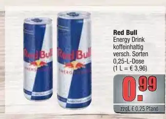 Profi Getränke Red Bull Energy Drink Angebot