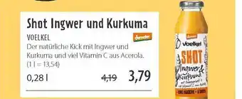 Superbiomarkt Voelkel Shot Ingwer Und Kurkuma Angebot