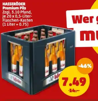 PENNY Hasseröder Premium  Pils 20 x 0,5 L Angebot