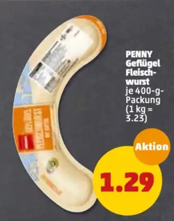 PENNY Penny Geflügel Fleischwurst 400 g Angebot