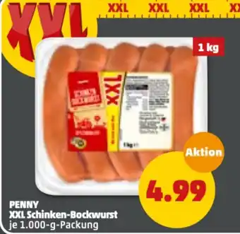 PENNY Penny XXL Schinken Bockwurst 1000 g Angebot