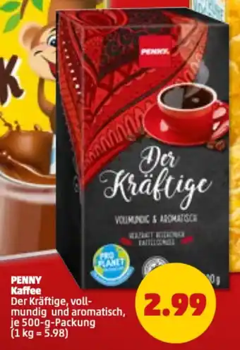 PENNY Penny Kaffee 500 g Angebot