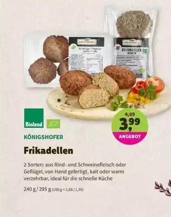 Denns BioMarkt Königshofer Frikadellen Angebot