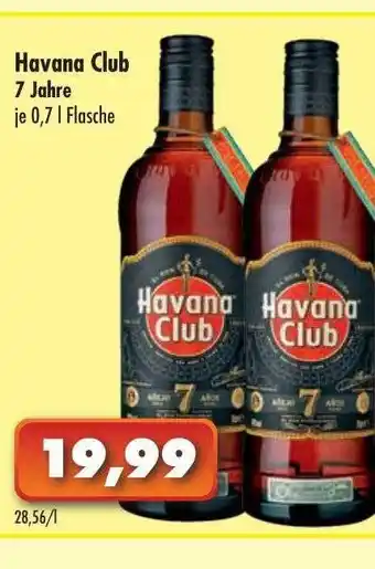 Lösch Depot Havana Club 7 Jahre Angebot