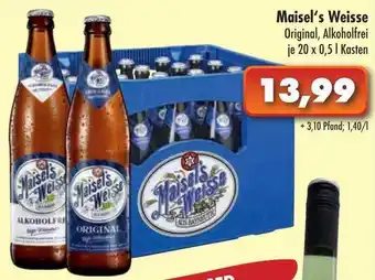 Lösch Depot Maisel's Weisse Original Alkoholfrei Angebot