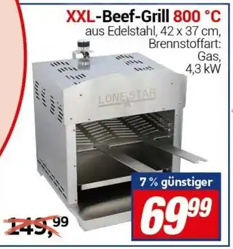 CENTERSHOP XXL Beef Grill 800 °C Angebot