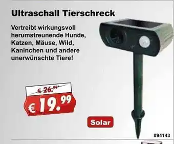 Stabilo Fachmarkt Ultraschall Tierschreck Angebot