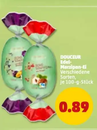 PENNY Douceur Edel Marzipan Ei 100 g Angebot