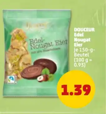 PENNY Douceur Edel Nougat Eier 150 g Beutel Angebot