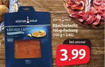 Markant Markt Küsten Gold Räucherlachs 150g Angebot