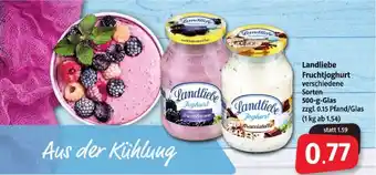 Markant Markt Landliebe Fruchtjoghurt 500g Angebot