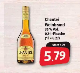 Markant Markt Chantré Weinbrand 0,7L Angebot