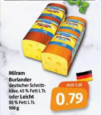 Markant Markt Milram Burlander Oder Leicht 100g Angebot