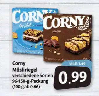 Markant Markt Corny Müsliriegel 96-150g Angebot