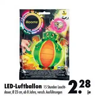 Mäc Geiz Illooms Led Luftballon Angebot