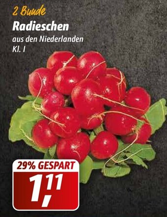 Simmel Radieschen 2 Bunde Angebot