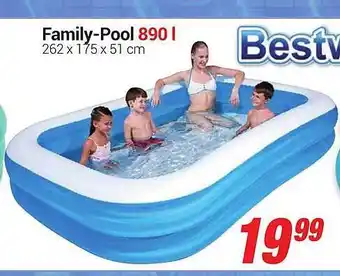 CENTERSHOP Bestway Family Pool 890 L Angebot