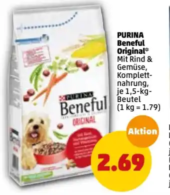 PENNY Purina Beneful Original 1,5 kg Angebot