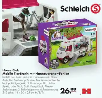 Handelshof Schleich Horse Club Mobile Tierärztin mit Hannoveraner Fohlen Angebot