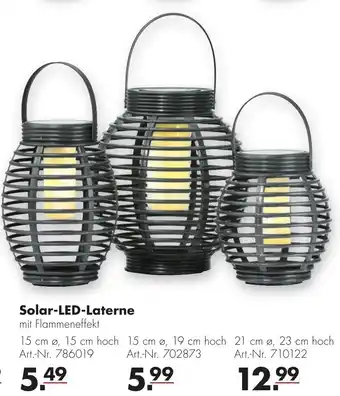 Handelshof Solar LED Laterne Angebot