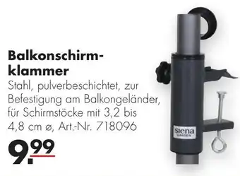 Handelshof Balkonschirmklammer Angebot