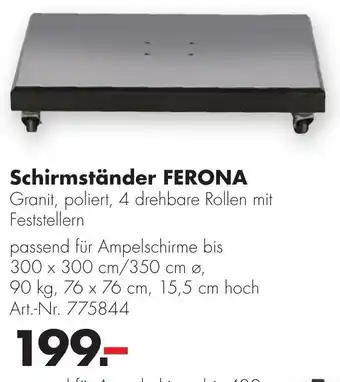 Handelshof Schirmständer Ferona Angebot