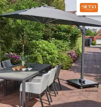 Handelshof Siena Garden Ampelschirm Sunset Angebot