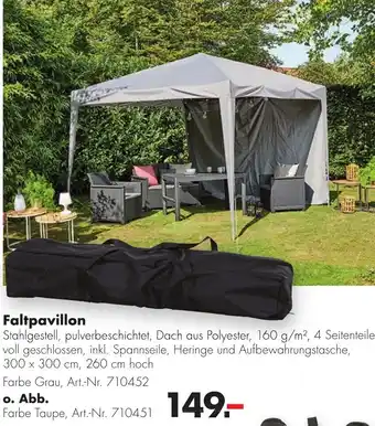 Handelshof Faltpavillon Angebot