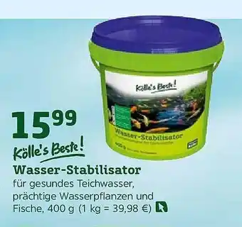 Pflanzen Kölle Kölle's Beste! Wasser Stabilisator Angebot