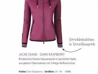 Equiva Jacke Diane - Dark Raspberry Angebot