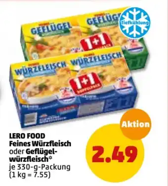 PENNY Lerd Food Feines Würzfleisch oder Geflügelwürzfleisch 330 g Angebot