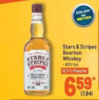 METRO Stars & Stripes Bourbon Whiskey Angebot