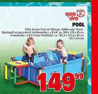 E-Center Quadro Pool Angebot