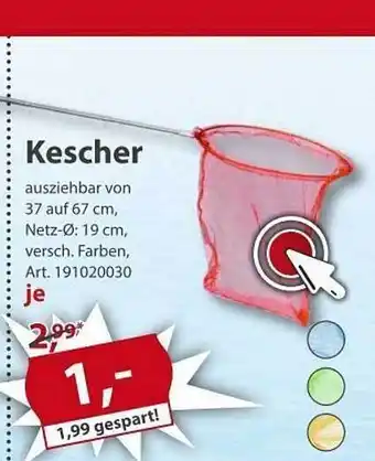 Sonderpreis Baumarkt Kescher Angebot