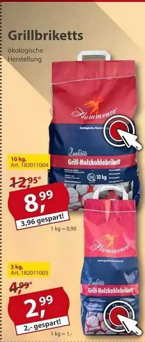 Sonderpreis Baumarkt Grillbriketts Angebot