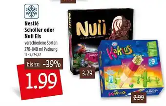 Kupsch Nestlé Schöller Oder Nuii Eis 270-840ml Angebot