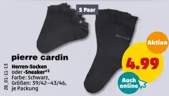 PENNY Pierre Cardin Herren Socken oder Sneaker Angebot