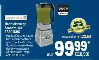 METRO Hochleistungs Standmixer Angebot