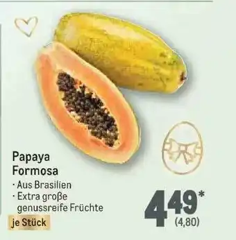 METRO Papaya Formosa Angebot