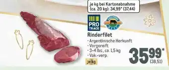 METRO Rinderfilet Angebot