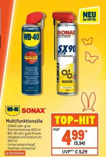 METRO Multifunktionsöle Angebot