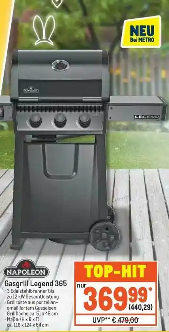 METRO Gasgrill Legend 365 Angebot