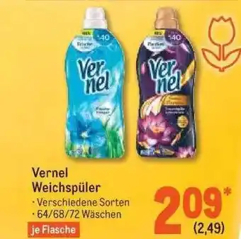 METRO Vernel Weichspüler Angebot