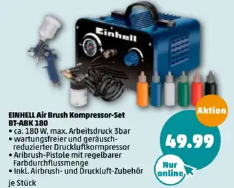 PENNY Einhell Air Brush Kompressor Set BT ABK 180 Angebot